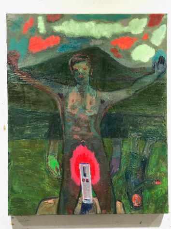 LISA SANDITZ, Testicle Tanning, 2022