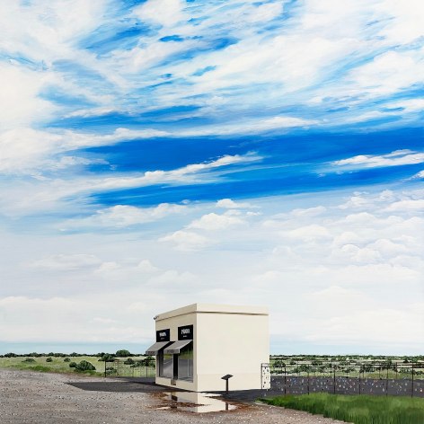 KRISTIN MOORE, A Puddle at Prada Marfa, 2022