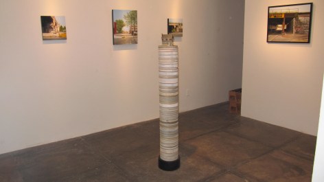 NO DEAD ARTISTS III 15th Annual National Juried Exhibition of Contemporary Art, [Back Gallery Installation View]