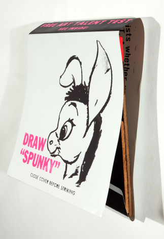 SKYLAR FEIN, Draw Spunky [side view], 2014