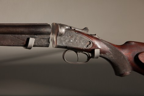 ADAM MYSOCK Looking Down the Barrel of a Gun (Last Judgment)&nbsp;(detail), 2014