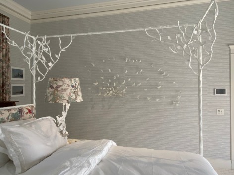 PAUL VILLINSKI, Radius (installation example in Ghost White)