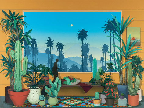 ROBERT MINERVINI, Moonrise Over the Valley, 2024