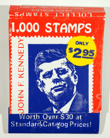 SKYLAR FEIN, 1000 Stamps (JFK), 2014