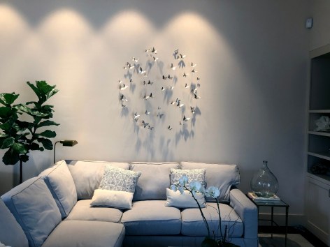 PAUL VILLINSKI, Compass (installation example in Palladium silver)