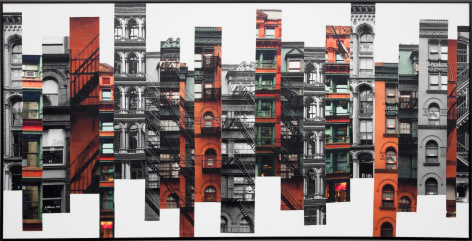 MARILYN HENRION Patchwork City 68, 2017