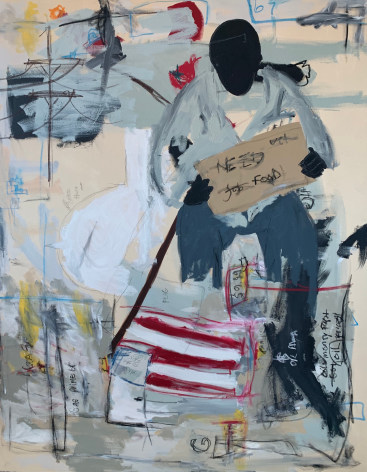 JAMMIE HOLMES, Untitled, 2019