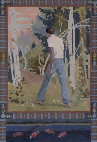 RUTH OWENS, Survey by Clarence (after Ivan Bilibin), study, 2024