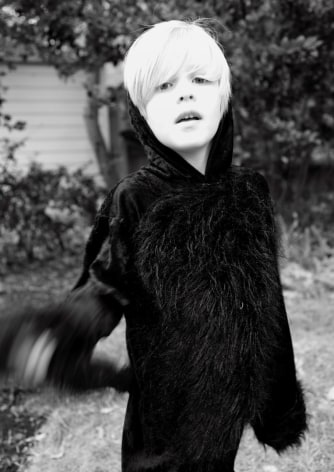 MARCUS KENNEY, Evan in Black Fur, 2011