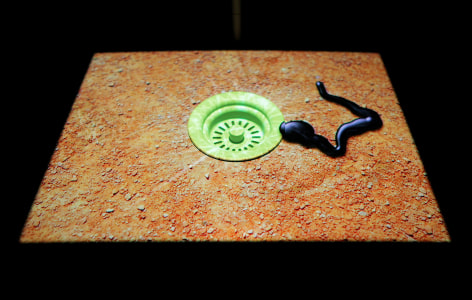 PETER SARKISIAN Golden Drain #4, 2011