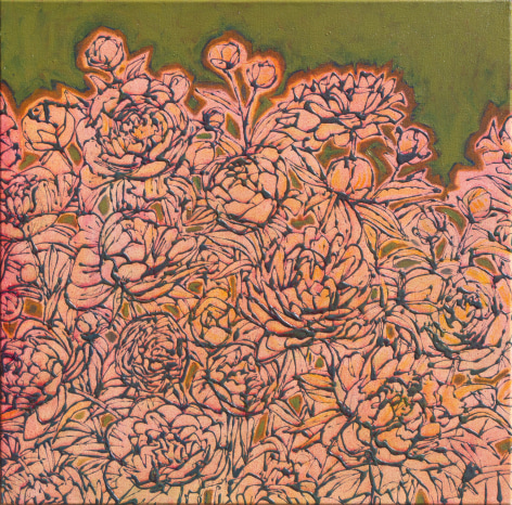 AMANDA JOY BROWN, Peony Bloom, 2023
