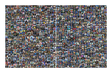 RAFAEL LOZANO-HEMMER Reporter with Borders (Mexico-USA), 2007