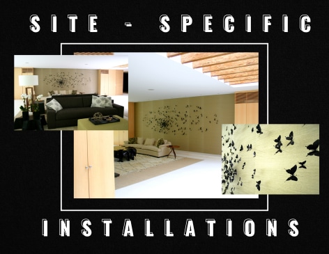 Paul Villinski is most regarded for his bespoke, site-specific installations that appear in numerous museum, corporate, and private collections worldwide. The artist develops unique installations created specifically to complement the particular wall or architectural space. Working closely with the artist and gallery, the client collaborates in the creation of this work as they, themselves, determine the color/finish, pattern/composition, and overall aesthetic.,  