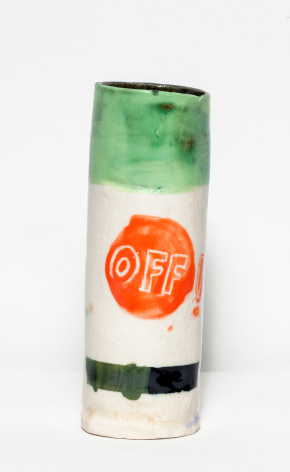 LISA SANDITZ, OFF Canister Highball Glass 6, 2018-2019