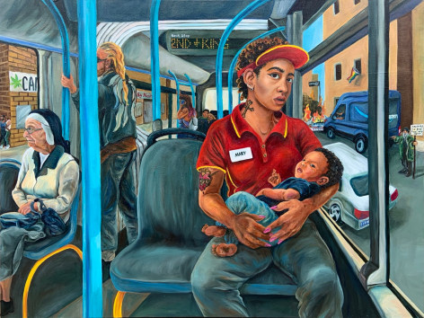 JANET DAKE, Madonna and the Holy Rollers, 2021
