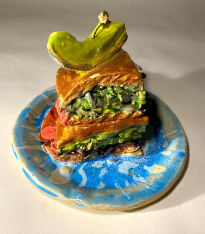 JENNY DAY, Muffuletta Plate, 2025