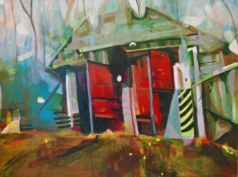 JENNY DAY Red Doors, 2012