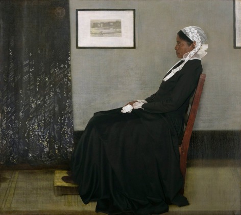 E2 - KLEINVELD &amp;amp; JULIEN, Ode to Whistler&#039;s Arrangement in Grey and Black No. 1, 2014