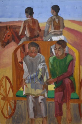 ALMA POWELL, Phillip and the Ethiopian official, 2022