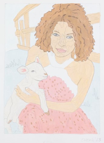 RUTH OWENS, See Me, Countryside, study, 2023