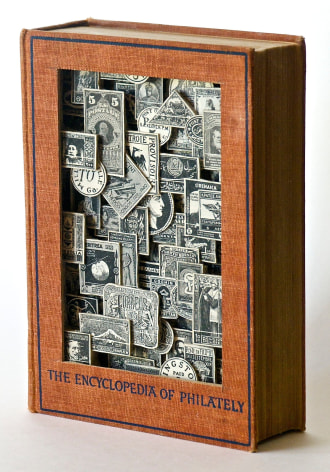 TONY DAGRADI, Encyclopedia of Philately, (front, side-view) 2018