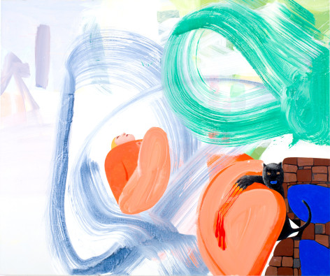 DAVID HUMPHREY, Scratcher, 2018