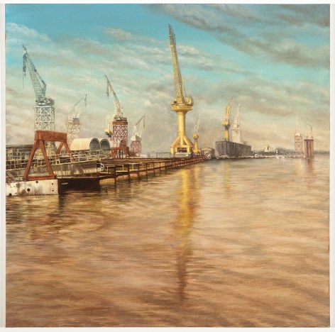 ALEXANDER STOLIN, Shipyard, 2024