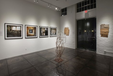 NO DEAD ARTISTS III 16th Annual National Juried Exhibition of Contemporary Art, [Main Gallery Installtion View]