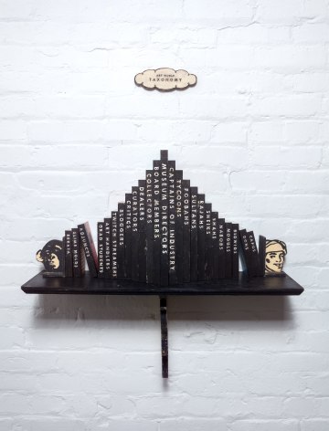 SKYLAR FEIN, Art World Taxonomy (set of books), 2019