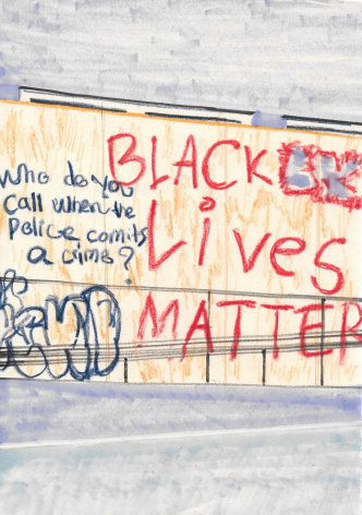 RICHELLE GRIBBLE, Quarantine Life: Daily Art Project in Shelter-in-Place, 78, 2020