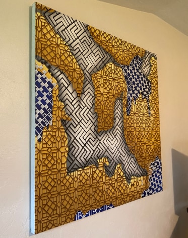 SARAH JACOBS, Quilts and Screen Doors, 2016