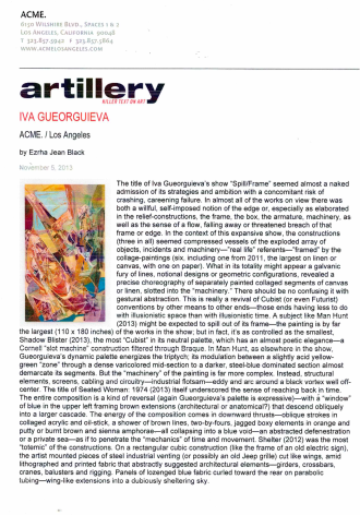 Artillery Magazine