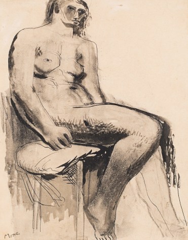 Henry Moore Seated Nude, 1929