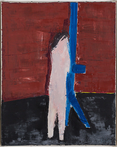 Peter Kinley Figure with Easel (I), 1962