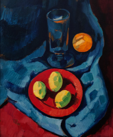 Marsden Hartley Still Life with Lemons (Fruit and Tumbler),&nbsp;1928