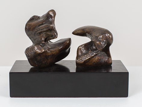 Henry Moore, Maquette for Two Piece Reclining Figure: Points, 1969
