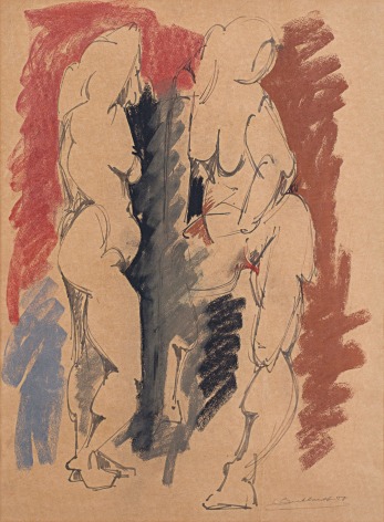 Hans Burkhardt Figures, 1950