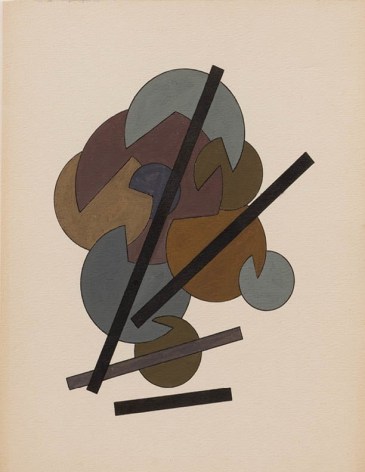 Yakov Chernikhov Untitled (from the series Aristogragiya), mid 1920s