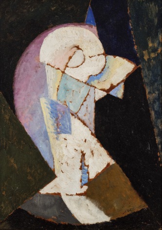 Danseur, 1915 Oil on board laid on canvas