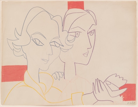 Les Mains, 1954