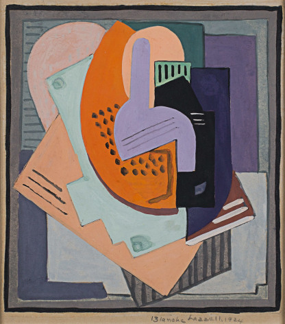 Blanche Lazzell Abstract Composition, 1924