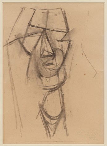 Double-Sided Drawing: Portraits of Elinor Graham, 1932