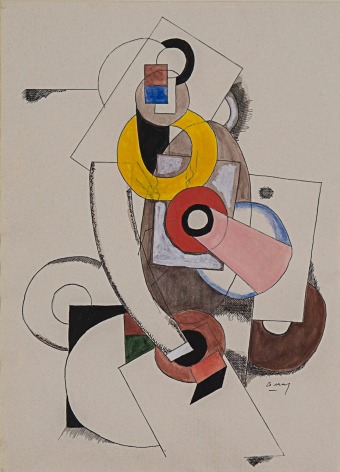 Joseph Csaky Composition Cubist, 1919