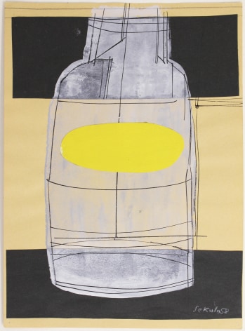 Sonja Sekula,&nbsp;Untitled (Bottle), 1958