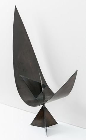 Single Curve with Trianges, 1957