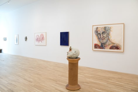 Installation view, Robert Arneson, 'Astonishing Possibilities for Self Expression,' George Adams Gallery, New York, NY, 2023.
