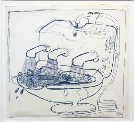 Peter Saul, Untitled (Kutty Sark), c. 1963