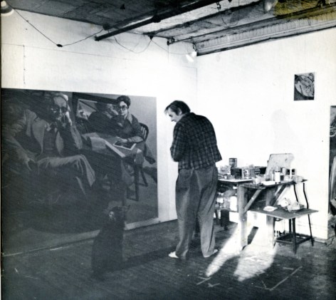 Catalog cover, 'Jack Beal: New Paintings and Drawings,' Allan Frumkin Gallery, 1975.