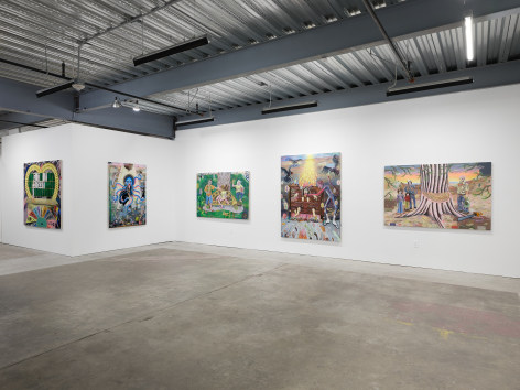 Installation view: Cate White, Wheel of Fortune, 2024