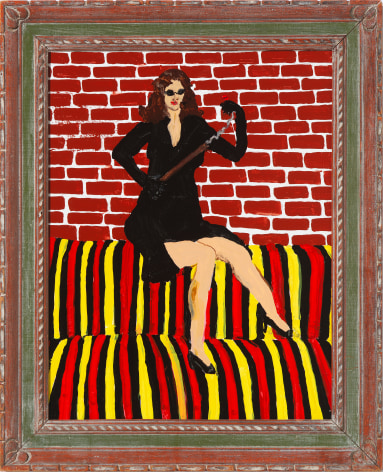 Katherine Sherwood, 'Striped Couch,' 2025